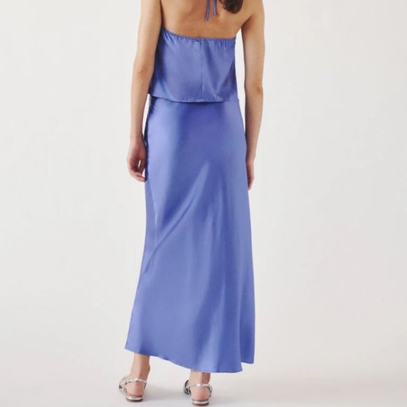 Reformation Beba 🕸Silk🕸 Two Piece | Jacaranda 🎉SALE🎀 NEW - Picture 7 of 15